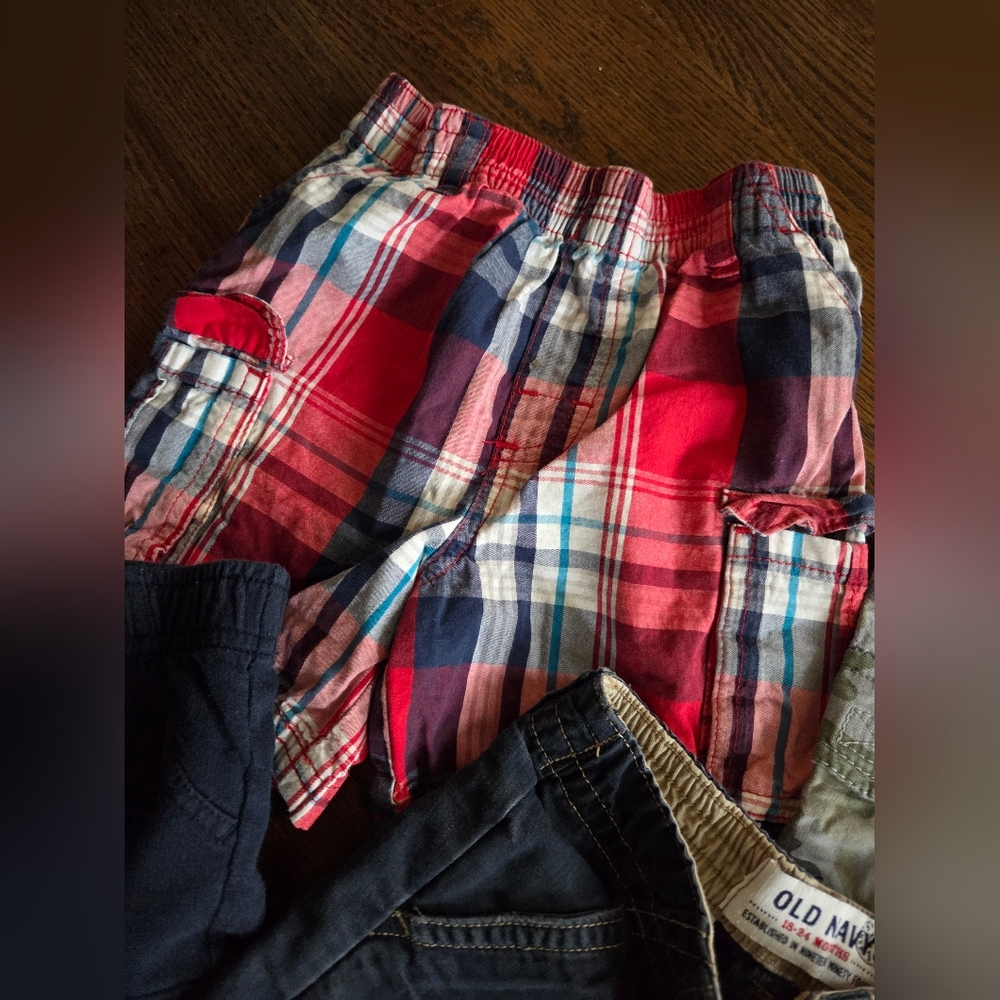 Lot Of 5 Boys Size 24m Shorts - Picture 5 of 6